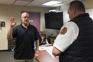 PHOTO: Fire District 3’s Miano take oath