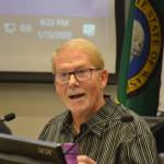 Sequim city councilors elected William Armacost as its new mayor on Jan. 13. He was appointed in 2018 and reelected to city council in 2019. Sequim Gazette photo by Matthew Nash