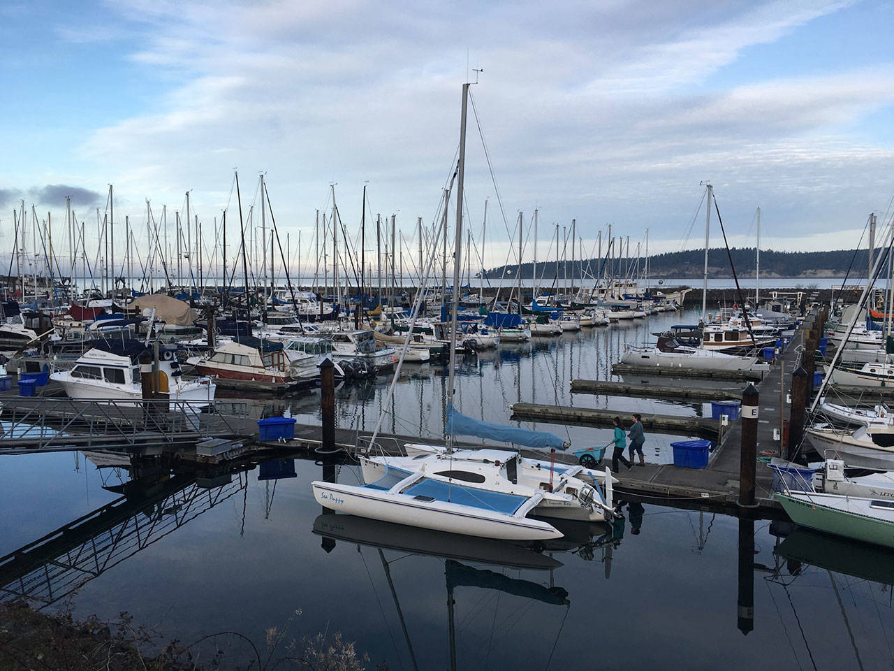 Port of Port Angeles commissioners last week discussed the future of Sequims John Wayne Marina, pictured here. File photo by Rob Ollikainen/Olympic Peninsula News Group
