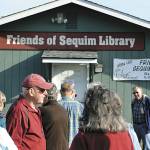 As part of the 2020 Capital Projects budget for the North Olympic Library System, staff plan to paint the outside of the Friends of Sequim Library buildings. No timeline has been set, staff report. Sequim Gazette file photo by Matthew Nash