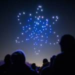 The Sequim Sunshine Festival, set for March 6-7, will feature an illuminated drone show. Photo courtesy of Firefly Drone Shows