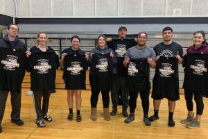 PHOTO: Running on Empty nets volleyball title