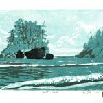 Salt Creek by Nathan Shields, Harbor Art Gallerys featured artist for the month of March. Submitted art