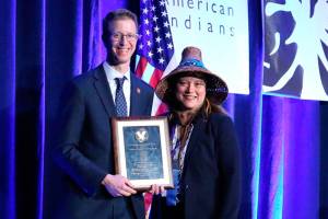 Milestone: Rep. Kilmer gets recognition from national Native American organization