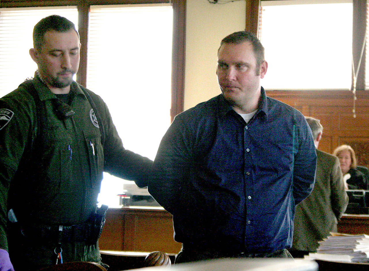 A mistrial has been declared in Jefferson County Superior Court in the Net Nanny case involving David Lee Sprague, 35, of Sequim. Photo by Brian McLean/Olympic Peninsula News Group