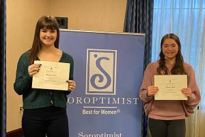 Milestone: Sequim Soroptimists select Miller, Jack for Girls of the Month honors