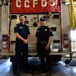 Fellow Clallam County Fire District 3 firefighters named Ivan Hueter, firefighter/paramedic, and Lee Oman, volunteer firefighter, the 2019 career and volunteer Firefighter of the Year in 2019. Hueter started with the districts Explorer program, and Oman as a volunteer following his wife a year prior.