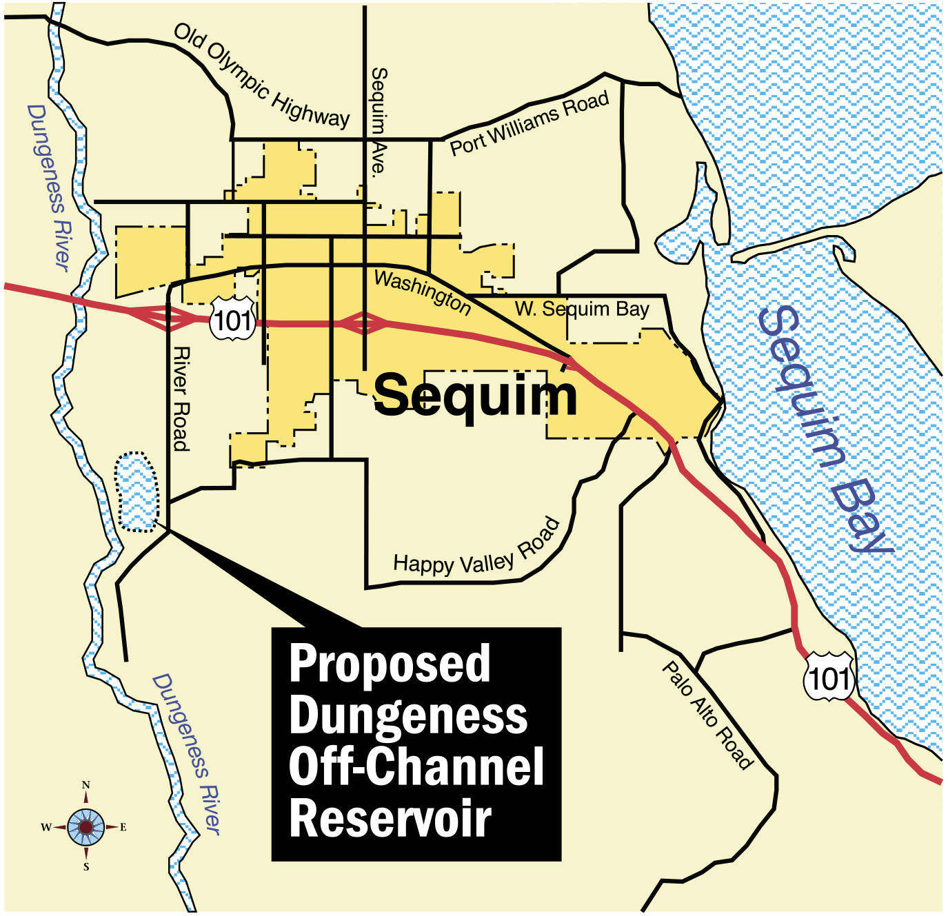 Map by Keith Thorpe/Olympic Peninsula 
News Group