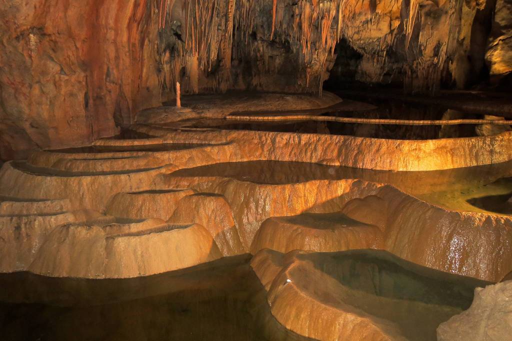 Explore the Domica Cave in Slovakia during Arvo and Christiane Johnsons presentation at the March 26 Travelers Journal event in Sequim. Photo courtesy of Arvo Johnson