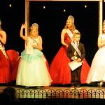 This years Junior Royalty features, from front left, princess Karsyn Bidasha and princess Madelyn Schroeder from Greywolf Elementary, prince Bryant Lawson and princess Claire Hardy of Helen Haller Elementary. Sequim Gazette photos by Matthew Nash