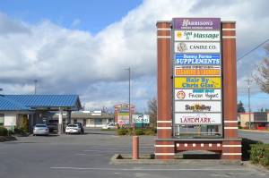 Landlord Dick McNish told renters for Sequim Village Shopping Center that he is forgiving rent for the month of April in light of the limitations the coronavirus has put on local retailers. Sequim Gazette photo by Matthew Nash