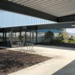 The 1010 building near William R. Fairchild International Airport will be used to provide the homeless population a place to rest and recover during the coronavirus outbreak. Photo by Keith Thorpe/Peninsula Daily News