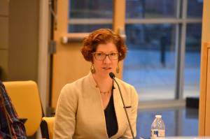 Sequim City Councilors tentatively decide on a new city councilor on April 13 to fill the vacant seat of Jennifer States who resigned earlier this year. Prior to being reelected in Nov. 2019, States was appointed to the City Council. Sequim Gazette file photo by Matthew Nash