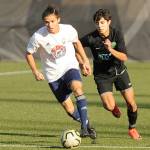 Ryan Tolberd, pictured here playing for the Storm King U19 team, was set to break the Sequim High record for goals scored this spring. Tolberd would have entered the season with 43 scores, just two shy leader Liam Harris, before all spring sports, along with all classes, were cancelled. Sequim Gazette file photo by Michael Dashiell
