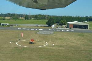 This August, the Sequim Valley Airport in the Carlsborg area would have hosted the Olympic Peninsula Air Affaire and Fly-In for the eighth year. However, organizers cancelled this years event due to concerns about obtaining enough sponsors to make it viable, so theyve postponed it to 2021. Sequim Gazette file photo by Matthew Nash