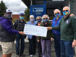 Milestone: Kiwanis Club donates to Sequim Food Bank