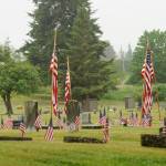 Subdued remembrances on Memorial Day