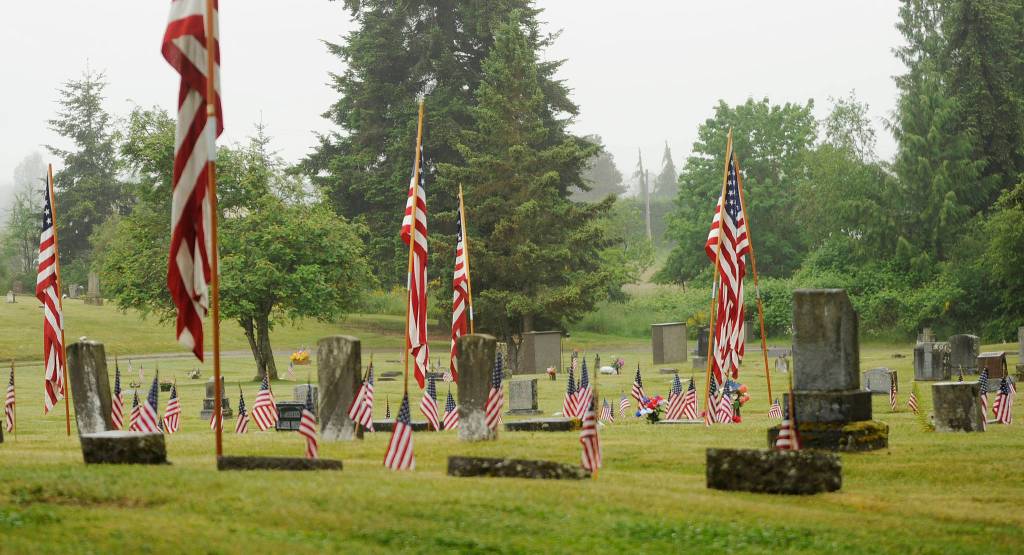 Subdued remembrances on Memorial Day