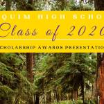 Sequim High School Class of 2020 scholarship recipients