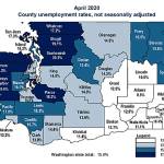 Map courtesy of Employment Security Department
