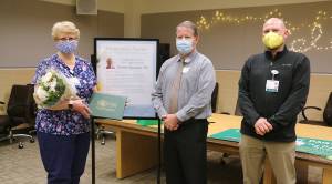 Milestone: Swanson receives DAISY extraordinary nurse award
