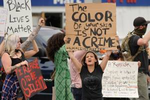 Sequim turns out, takes stand against racism