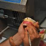 Lien Trinh, owner of DentureCare Inc., prepares some dentures for patients at her West Spruce Street business. Shes one of many Sequim businesses slated to receive a business grant from the City of Sequim to help during the pandemic. Sequim Gazette photo by Matthew Nash