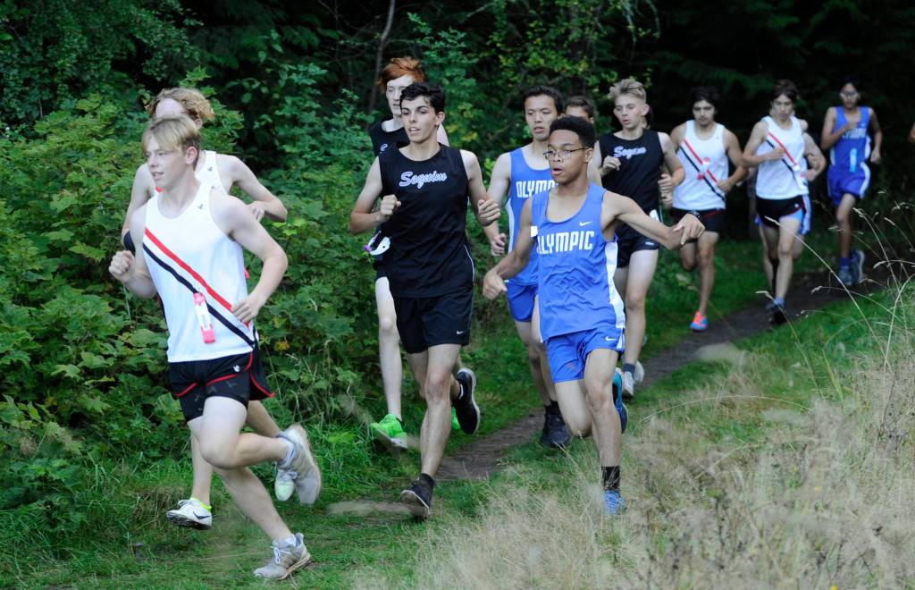 Some fall prep sports, such as cross country, area designated as lower risk and are allowed to begin competition in Phase 3 of the states Start Safe plan. Sequim Gazette file photo by Michael Dashiell