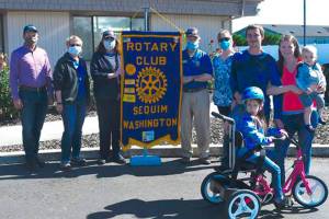 Milestone: Sequim Noon Rotary gifts fifth adaptive bike