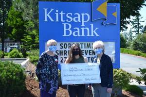 Milestone: Soroptimists donate to First Step for COVID-19 help
