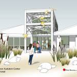 A new parking lot and entrance off Hendrickson Road would lead to a expanded Dungeness River Audubon Center with construction anticipated to start late summer 2020. Image by Roy Hellwig