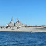 The USS Essex will transport historic World War II planes to Pearl Harbor to fly for the 75th commemoration of the end of World War II in the Pacific Ocean. Diamond Points John Johnson and Dave Richardson plan to travel aboard too. Photo by John Johnson