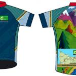 A portion of sales of this jersey featuring Max Grubers artwork goes to the Peninsula Trails Coalition. Submitted art