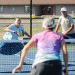 Pickleball play popular duing pandemic