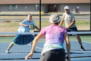 Pickleball play popular duing pandemic