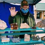 ‘Rock Guy’ shares diverse wares at Saturday market