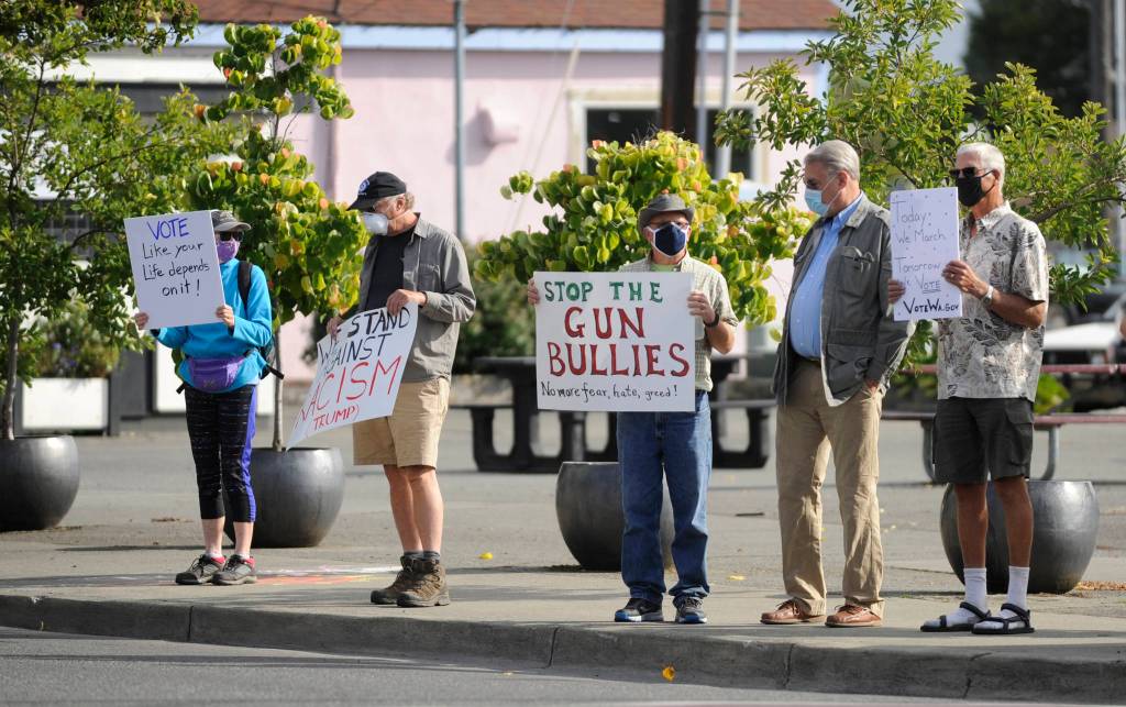 PHOTO: Black Lives Matter protest in downtown Sequim