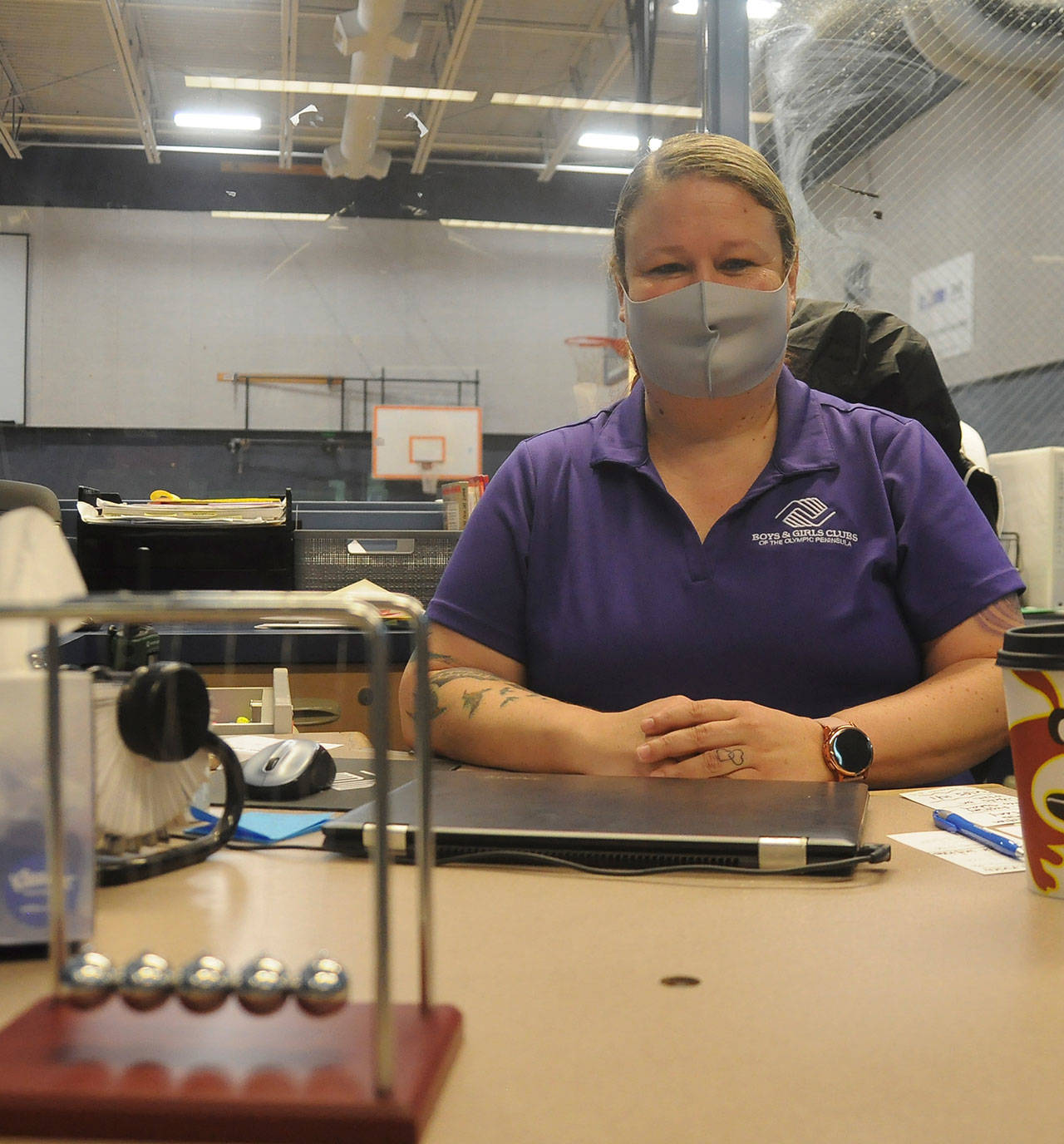 Tessa Jackson is the new director at the Boys & Girls Clubs of the Olympic Peninsula, Carroll C. Kendall Unit. Sequim Gazette photo by Michael Dashiell