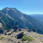 Mount Angeles as seen from the 12.5-mile Heather Park/Lake Angeles loop from Heart O the Hills campground to Klahhane Ridge on Friday, Aug. 28. Photo by Rob Ollikainen/Olympic Peninsula News Group