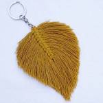 Make a leaf keychain with library kits