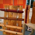 Northwest Beach Works offers handcrafted rolling pins, pepper grinders and more at the Sequim Farmers & Artisans Market, open Saturdays through October. Photo by Emma Jane Garcia