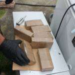 Some of the 8.8 pounds of methamphetamine seized Oct. 9 by law enforcement officers at a Sequim residence. Photo courtesy of Olympic Peninsula Narcotics Enforcement Team