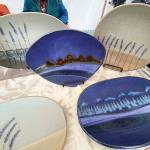 Michel McCarters Madrona Ridge Pottery creations are available at the Sequim Farmers & Artisans Market through October. Photo by Emma Jane Garcia