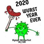 The design for the Peninsula Adventure Sports' Olympic Oktoberfest race tshirt to be held Oct. 24.