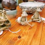 Consider John Josephs hand-shaped, character-filled frogs at Josephs Pots booth at the Sequim Farmers & Artisans Market for a holiday gift. Photo by Emma Jane Garcia