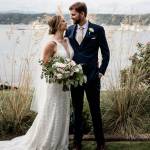 Forrest Gilchrist and Kathryn Hogan exchanged vows in a private ceremony at Alderbrook Resort on Aug. 30. Submitted photo