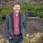 Joe Holtrop, Clallam Conservation District Executive Director, provides information about landscaping with native plants on Nov. 12, part of the Green Thumbs Garden Tips education series. Submitted photo