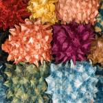 Pointy shibori scarves by Cathie Wier. Submitted photo