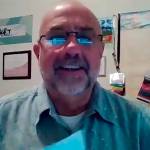 Jim Stoffer, a Sequim School District board director, shared multiple priorities with legislators on Monday that include expansion of broadband services, fully funding education, and funding the McKinney-Vento Homeless Assistance Act. Photo: Zoom screen shot