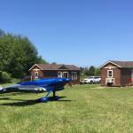 Sequim Valley Airport in 2018 added two tiny houses, available at AirBnB. Photo courtesy of Andy Sallee/Sequim Valley Airport